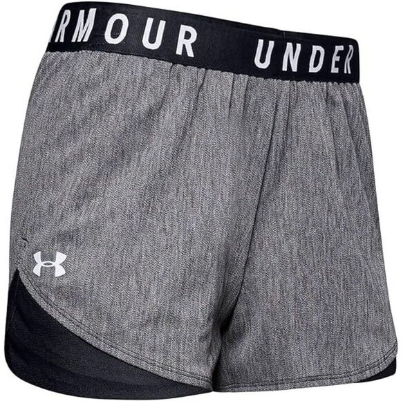 Under Armour Play Up 3.0 Twist Shorts Women's XS Gray Elastic Waist ERK1190 - Picture 1 of 10